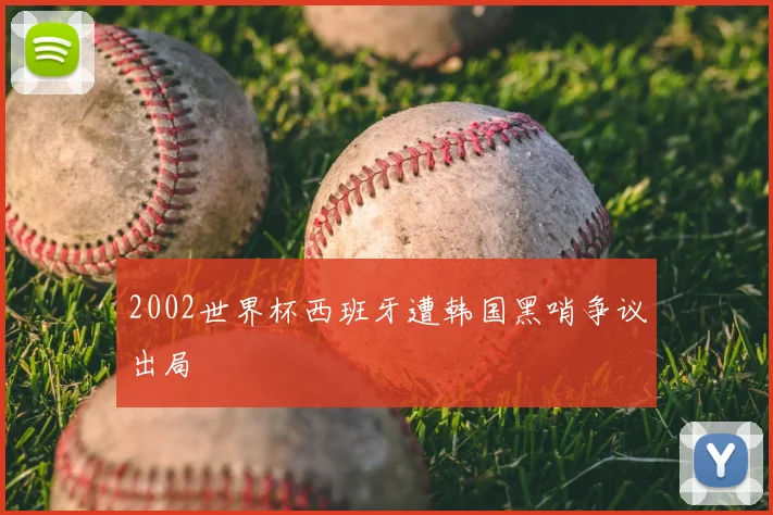 2002世界杯西班牙遭韩国黑哨争议出局