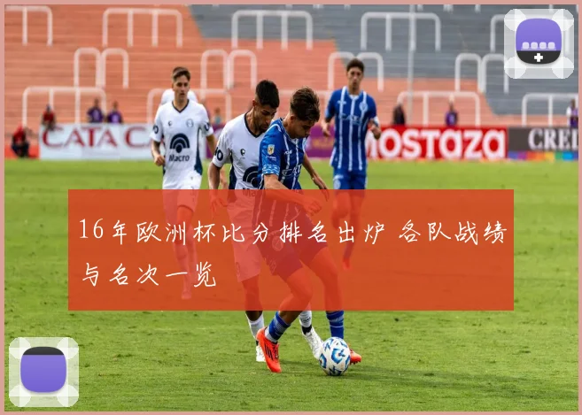 16年欧洲杯比分排名出炉 各队战绩与名次一览